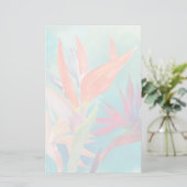 Vivid Birds of Paradise Briefpapier (Staand voorkant)