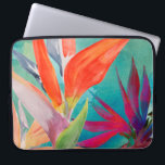 Vivid Birds of Paradise Laptop Sleeve<br><div class="desc">"Vivid Birds of Paradise" van Jennifer Paxton Parker. Vogels van paradijzen in heldere, levendige kleuren.</div>