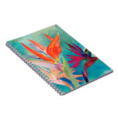 Vivid Birds of Paradise Notitieboek (Rechterzijde)