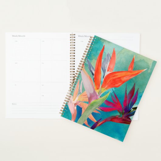 Vivid Birds of Paradise Planner (Display)