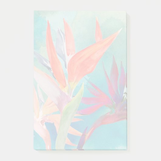 Vivid Birds of Paradise Post-it® Notes (Voorkant)