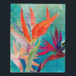 Vivid Birds of Paradise Puzzel<br><div class="desc">"Vivid Birds of Paradise" van Jennifer Paxton Parker. Vogels van paradijzen in heldere,  levendige kleuren.</div>
