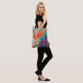 Vivid Birds of Paradise Tote Bag (Op model)