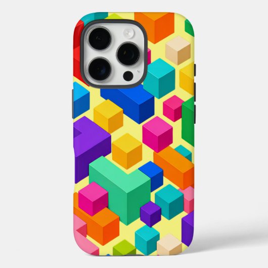 Vivid Blockscape Case-Mate iPhone Case (Achterkant)