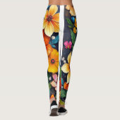 Vivid Bloom Leggings (Achterkant)