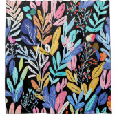 Vivid Botanical Douchegordijn (Voorkant)