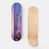 Vivid Calm Zee Sunset over Beach Persoonlijk Skateboard (Voorkant)