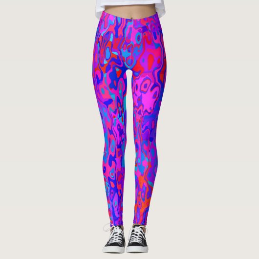 Vivid Camo Leggings (Voorkant)