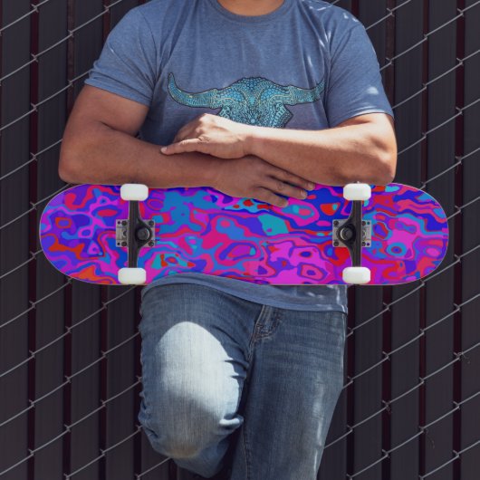 Vivid Camo Persoonlijk Skateboard (Buiten 3)
