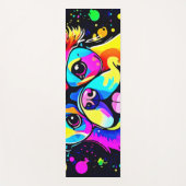 Vivid Canine Vibes Design Yogamat (Voorkant)