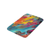 Vivid Chaos Splash Graffiti Badmat (Gekanteld)