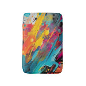 Vivid Chaos Splash Graffiti Badmat (Voorkant Verticaal)