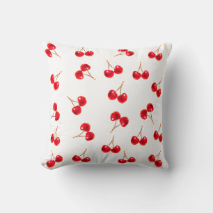 Vivid Cherry Pattern Kussen