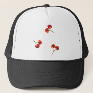Vivid Cherry Pattern Trucker Hat Pet