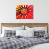 Vivid Color Gerber Daisy Canvas Afdruk (Insitu (Slaapkamer))