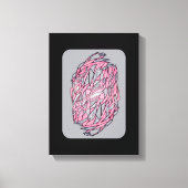 Vivid Contrast: Modern Geometric Abstract Print (Voorkant)