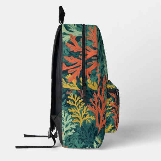 Vivid Coral Forest - Rugzakken (Links)