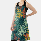 Vivid Coral Forest - Schort (Insitu)