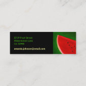 Vivid Custom Mini Visitekaartje Fruit Watermeloen (Achterkant)