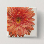 Vivid Daisy Vierkante Button 5,1 Cm (Voorkant)