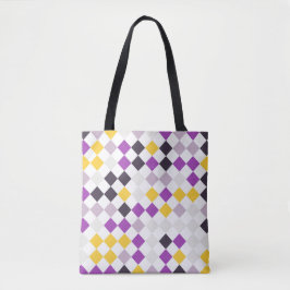 Vivid Diamond Dance Tote Bag