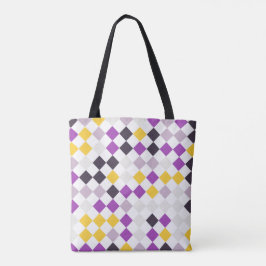 Vivid Diamond Dance Tote Bag