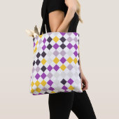 Vivid Diamond Dance Tote Bag (Dichtbij)