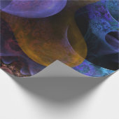 Vivid Dreams Psychedelic Digital Art Cadeaupapier (Hoek)