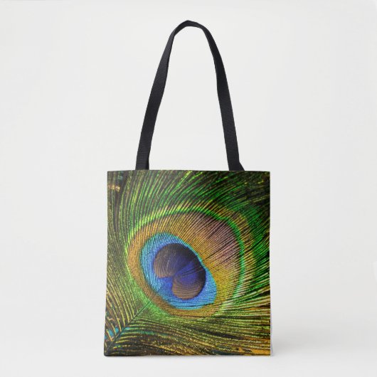 Vivid Feather Tote Bag (Voorkant)