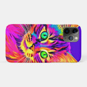 Vivid Feline Design Case-Mate iPhone Case (Achterkant (horizontaal))