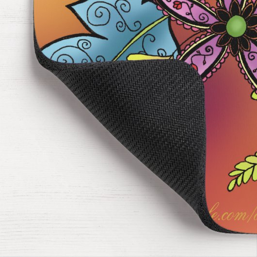 Vivid Flora Muismat (Hoek)