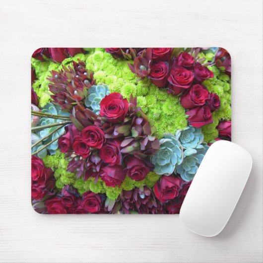 Vivid Floral Mousepad Muismat (Met muis)
