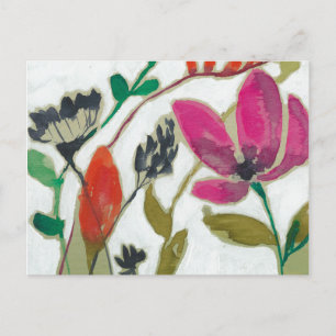 Vivid Flowers Briefkaart