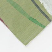 Vivid Flowers Fleece Deken (Hoek)