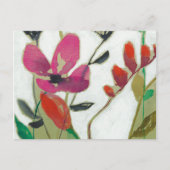 Vivid Flowers I Briefkaart (Voorkant)