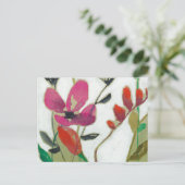 Vivid Flowers I Briefkaart (Staand voorkant)