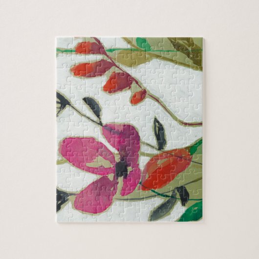 Vivid Flowers I Legpuzzel (Verticaal)