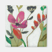 Vivid Flowers I Magneet (Voorkant)
