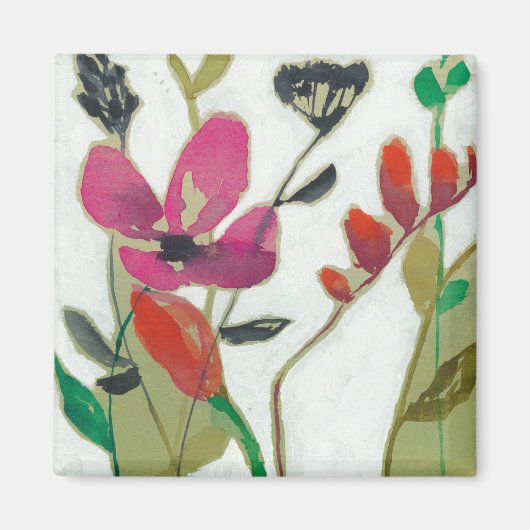 Vivid Flowers I Magneet (Voorkant)