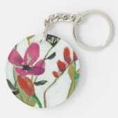 Vivid Flowers I Sleutelhanger (Achterkant)
