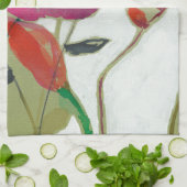 Vivid Flowers I Theedoek (Gevouwen)