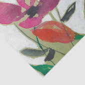 Vivid Flowers I Tissuepapier (Detail)