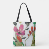 Vivid Flowers I Tote Bag (Achterkant)