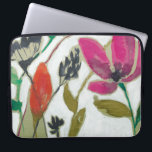 Vivid Flowers Laptop Sleeve<br><div class="desc">Vivid Flowers II van Jennifer Goldberger. Collectie van afzonderlijke bloemen in een levendig kleurenpalet.</div>