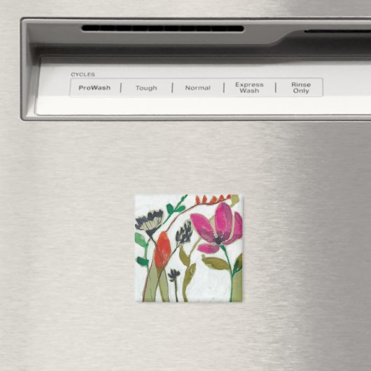 Vivid Flowers Magneet (Insitu (Vaatwasser))