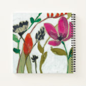 Vivid Flowers Notitieboek (Achterkant)