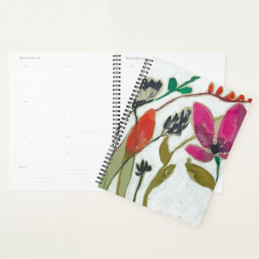 Vivid Flowers Planner (Display)