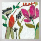 Vivid Flowers Poster (Voorkant)