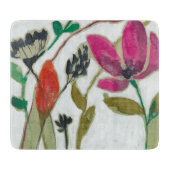 Vivid Flowers Snijplank (Voorkant)