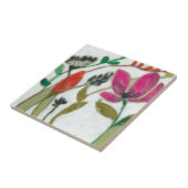 Vivid Flowers Tegeltje (Zijkant)